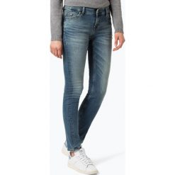 Mustang - Jeansy damskie – Jasmin, niebieski. Niebieskie jeansy damskie Mustang. Za 379,95 zł.