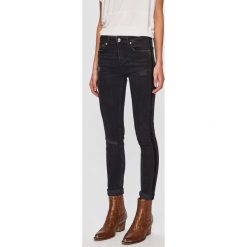 Answear - Jeansy. Czarne jeansy damskie ANSWEAR, s. W wyprzedaży za 99,90 zł.