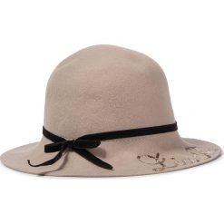 Kapelusz LIU JO - Cappello Feltro Pail 269100 T0300 Red Sand 61509. Różowe kapelusze damskie Liu Jo, bez wzorów, z wełny. Za 339,00 zł.