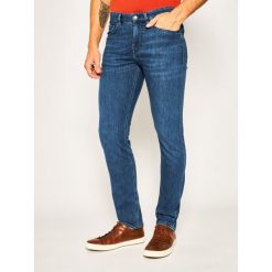 Jeansy Slim Fit Boss Delaware3-1 + 50426459. Niebieskie jeansy męskie Boss, m, bez wzorów, z elastanu. W wyprzedaży za 449,00 zł.