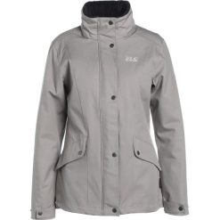 Jack Wolfskin PARK AVENUE Kurtka przeciwdeszczowa moon rock. Brązowe kurtki sportowe damskie Jack Wolfskin, l, z poliesteru. W wyprzedaży za 395,55 zł.