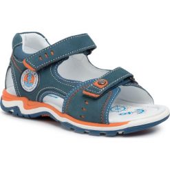 Sandały LASOCKI KIDS - CI12-2566-05 Blue. Niebieskie sandały chłopięce Lasocki Kids, ze skóry, bez zapięcia. Za 99,99 zł.