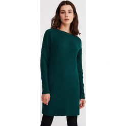 Sweter ze zdejmowanym golfem - Khaki. Brązowe swetry damskie Reserved, s, bez wzorów, bez rękawów. W wyprzedaży za 79,99 zł.