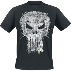 T-shirty męskie: The Punisher Shatter Skull T-Shirt czarny