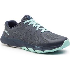 Buty MERRELL - Bare Access Flex 2 J49068 Navy. Niebieskie buty sportowe damskie Merrell, bez wzorów, z tworzywa sztucznego, sportowe, do biegania. W wyprzedaży za 239,00 zł.