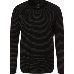 S.Oliver Casual - Damska koszulka z długim rękawem, czarny. Czarne koszulki damskie marki s.Oliver Casual, s, bez wzorów, casualowe, bez kołnierzyka, z długim rękawem. Za 99,95 zł.
