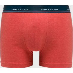 Tom Tailor Denim - Bokserki. Czerwone bokserki męskie marki OLAIAN, z materiału, sportowe. Za 69,90 zł.