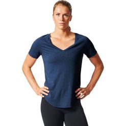 Bluzki damskie: Adidas Koszulka Image Tee granatowy r. L