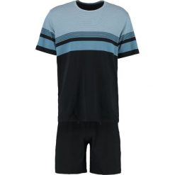 Piżamy męskie: Schiesser Piżama black/blue
