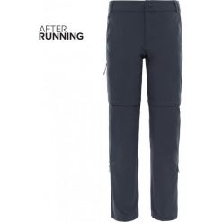 SPODNIE THE NORTH FACE EXPLORTN CONVBL PT/ASPHALT GREY. Szare spodnie damskie The North Face, s, w paski, z tkaniny. Za 244,99 zł.