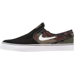 Nike SB ZOOM STEFAN JANOSKI Półbuty wsuwane black/white/multicolor. Czarne półbuty damskie marki Nike SB, ze skóry. W wyprzedaży za 254,25 zł.