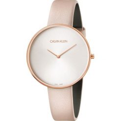 Calvin Klein Fullmoon Zegarek Różowy Złoty. Różowe zegarki damskie Calvin Klein, złote. Za 1191,95 zł.