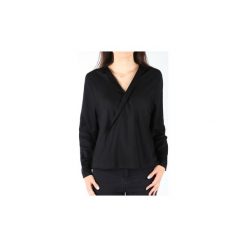 Koszule Wrangler Koszula L/S Wrap Shirt Black W5180BD01. Czarne koszule damskie Wrangler, s, bez wzorów, bez kołnierzyka, bez rękawów. Za 186,73 zł.