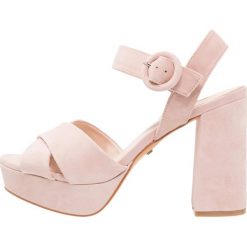 Rzymianki damskie: Topshop LUXE X STRAP Sandały na obcasie nude