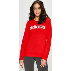Adidas Performance - Bluza. Czerwone bluzy damskie z nadrukiem marki adidas Performance, s, z bawełny. Za 169,90 zł.