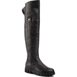 Muszkieterki SOLO FEMME - 56103-01-I191/000-01-00 Czarny. Czarne kozaki damskie Solo Femme, ze skóry, bez obcasa, na obcasie, bez zapięcia. Za 589,00 zł.