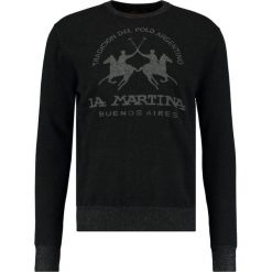 Swetry klasyczne męskie: La Martina CREW NECK Sweter black