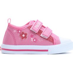 Różowe Trampki Classmate. Różowe trampki dziewczęce Born2be, z materiału. Za 49,99 zł.
