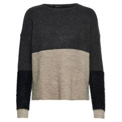 Only Damski Sweter Santana L / S Bloc To Pullover Knt Dark Grey Melange (Rozmiar Xs). Szare swetry klasyczne damskie marki ONLY, s, z materiału. W wyprzedaży za 114,00 zł.