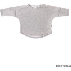 Bluza basic - szary. Szare bluzy dziewczęce marki Pakamera, z bawełny. Za 65,00 zł.