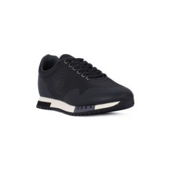 Buty Blauer DETROIT BLACK. Czarne trampki męskie marki Blauer, bez wzorów, bez zapięcia. Za 332,91 zł.