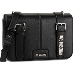 Torebka LOVE MOSCHINO - JC4273PP08KM0000 Nero. Czarne listonoszki damskie Love Moschino, bez wzorów, ze skóry ekologicznej, bez dodatków. Za 899,00 zł.