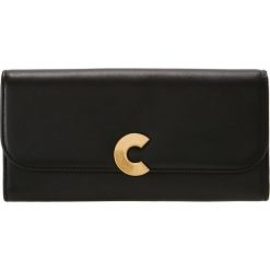 Coccinelle CRAQUANTE SMOOTH Portfel noir. Czarne portfele damskie marki Coccinelle. Za 699,00 zł.