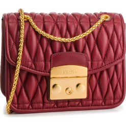 Torebka FURLA - Metropolis Cometa 993943 B BUH4 2Q0 Ciliegia d. Czerwone torebki klasyczne damskie Furla, ze skóry, bez dodatków. Za 1355,00 zł.