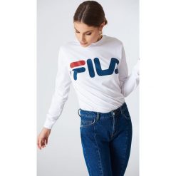 T-shirty męskie: FILA T-shirt z długim rękawem Classic Logo – White