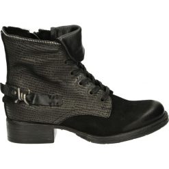 Botki - 185618 NERO. Czarne botki damskie skórzane Venezia. Za 269,00 zł.