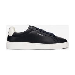Gant Mc Julien Tenisówki Niebieski. Niebieskie trampki męskie GANT, bez wzorów, ze skóry, bez zapięcia. Za 526,95 zł.