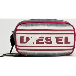 Diesel - Kosmetyczka. Szare kosmetyczki damskie Diesel, bez wzorów, z bawełny. W wyprzedaży za 229,90 zł.