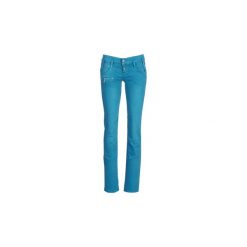 Spodnie z pięcioma kieszeniami Freeman T.Porter Amelie New Magic Color. Niebieskie spodnie damskie marki Freeman T. Porter, s. Za 399,00 zł.