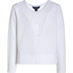 Polo Ralph Lauren Bluza white. Białe bluzy chłopięce marki Polo Ralph Lauren, z bawełny. W wyprzedaży za 167,30 zł.