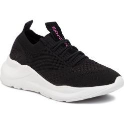 Sneakersy SPRANDI - WP07-91214-01 Czarny. Czarne półbuty damskie Sprandi, na co dzień, bez wzorów, z tworzywa sztucznego, bez obcasa, na płaskiej podeszwie, bez zapięcia. Za 119,99 zł.