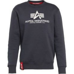Bejsbolówki męskie: Alpha Industries BASIC SWEATER Bluza grey black