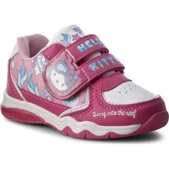 Creepersy damskie: Półbuty HELLO KITTY – CP23-5571HK Różowy Ciemny
