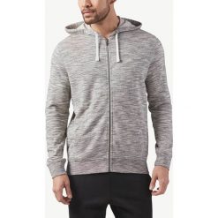 Reebok Bluza Szary. Szare bluzy męskie Reebok, xxl, bez wzorów, z bawełny, bez kołnierzyka, bez rękawów, bez kaptura. Za 326,95 zł.