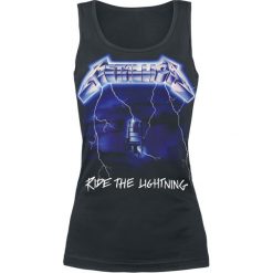Topy damskie: Metallica Ride The Lightning Top damski czarny