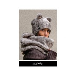 Czapki damskie: Czapka CHAPOOSIE Silver BEAR Pooh