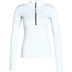 Nike Performance Koszulka sportowa pure platinum/black. Szare topy sportowe damskie Nike Performance, xl, z elastanu. W wyprzedaży za 195,30 zł.