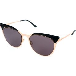Okulary przeciwsłoneczne "0257" w kolorze złoto-czarnym. Żółte okulary przeciwsłoneczne damskie Adidas, Levi's, wakacyjne. W wyprzedaży za 169,95 zł.