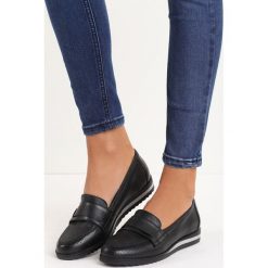 Czarne Mokasyny Serenity. Czarne mokasyny damskie Born2be. Za 39,99 zł.