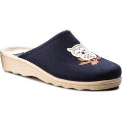 Kapcie SERGIO BARDI - Fombio SS127336318PF 907. Niebieskie kapcie damskie Sergio Bardi, bez wzorów, z tworzywa sztucznego, bez obcasa. W wyprzedaży za 89,00 zł.