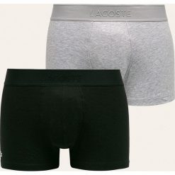 Lacoste - Bokserki (2-pack). Bokserki męskie Lacoste, s, bez wzorów, z elastanu. W wyprzedaży za 129,90 zł.