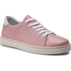 Sneakersy LASOCKI - WI23-DELTA-01 Pink. Różowe półbuty damskie Lasocki, ze skóry. Za 159,99 zł.