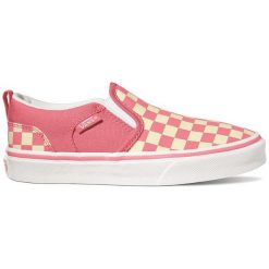 Vans Tenisówki My Asher Checkerboard 36. Różowe trampki dziewczęce Vans, bez wzorów, bez zapięcia. Za 149,00 zł.