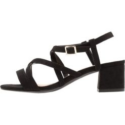 Sandały damskie: New Look Wide Fit WIDE FIT TOLL Sandały black