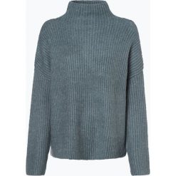 Vila - Sweter damski z dodatkiem moheru, niebieski. Niebieskie swetry damskie marki Vila, m, bez wzorów, z dzianiny, bez rękawów, bez kaptura. Za 199,95 zł.