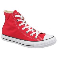 Converse Chuck Taylor All Star Hi m9621c 42 Czerwone. Czerwone buty sportowe męskie marki Converse, z tkaniny. W wyprzedaży za 269,99 zł.